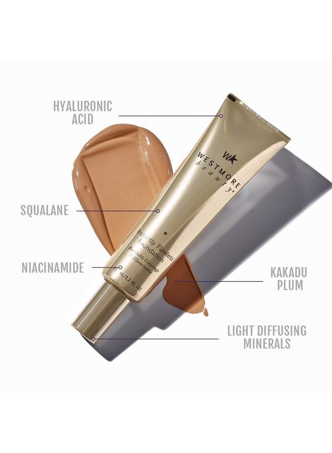 Instantly Flawless Foundation Medium Tan 12 oz Foundation Full Coverage Makeup Foundation Liquid Foundation Best Foundation Light Foundation Foundation Makeup Full Coverage