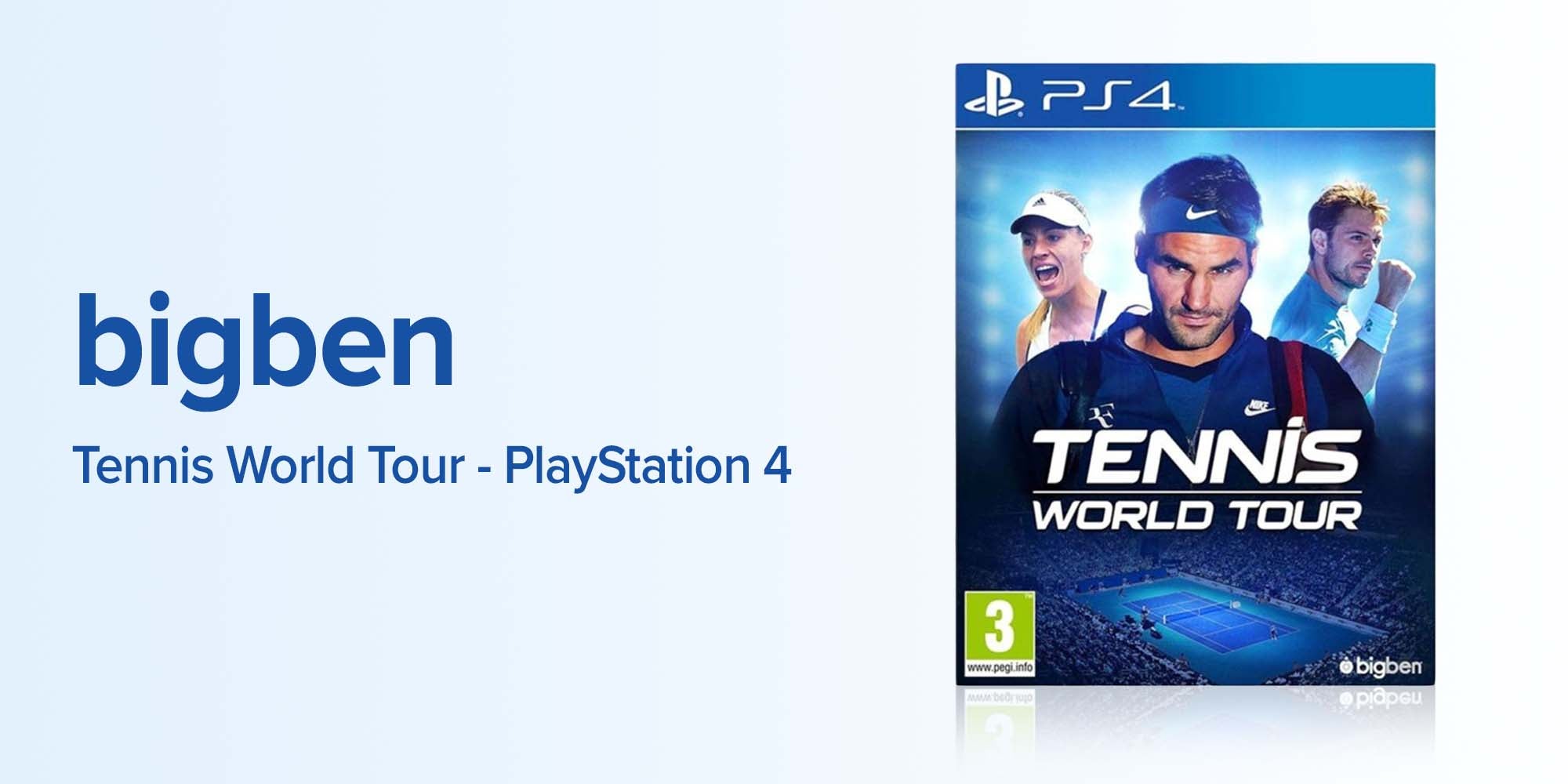 Tennis: World Tour (Intl Version) - Sports - PlayStation 4 (PS4)