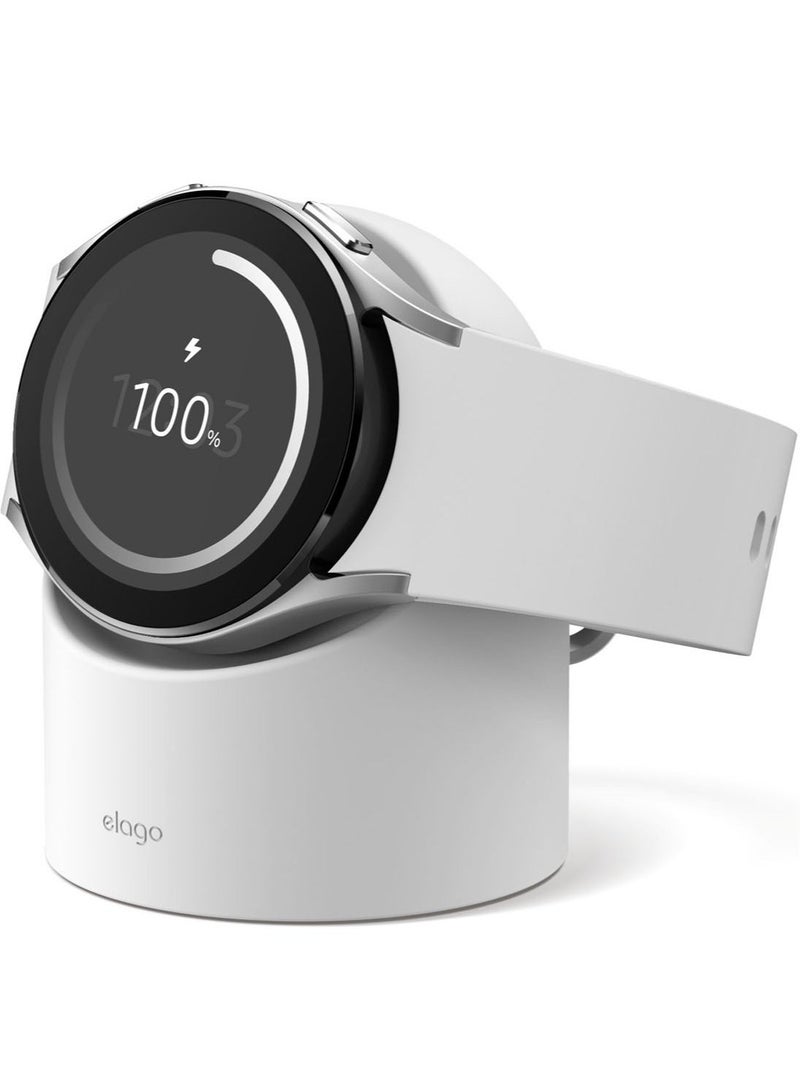 GW2 Charger Stand for Galaxy Watch 5 44mm / 40mm and 5 Pro 45mm - White