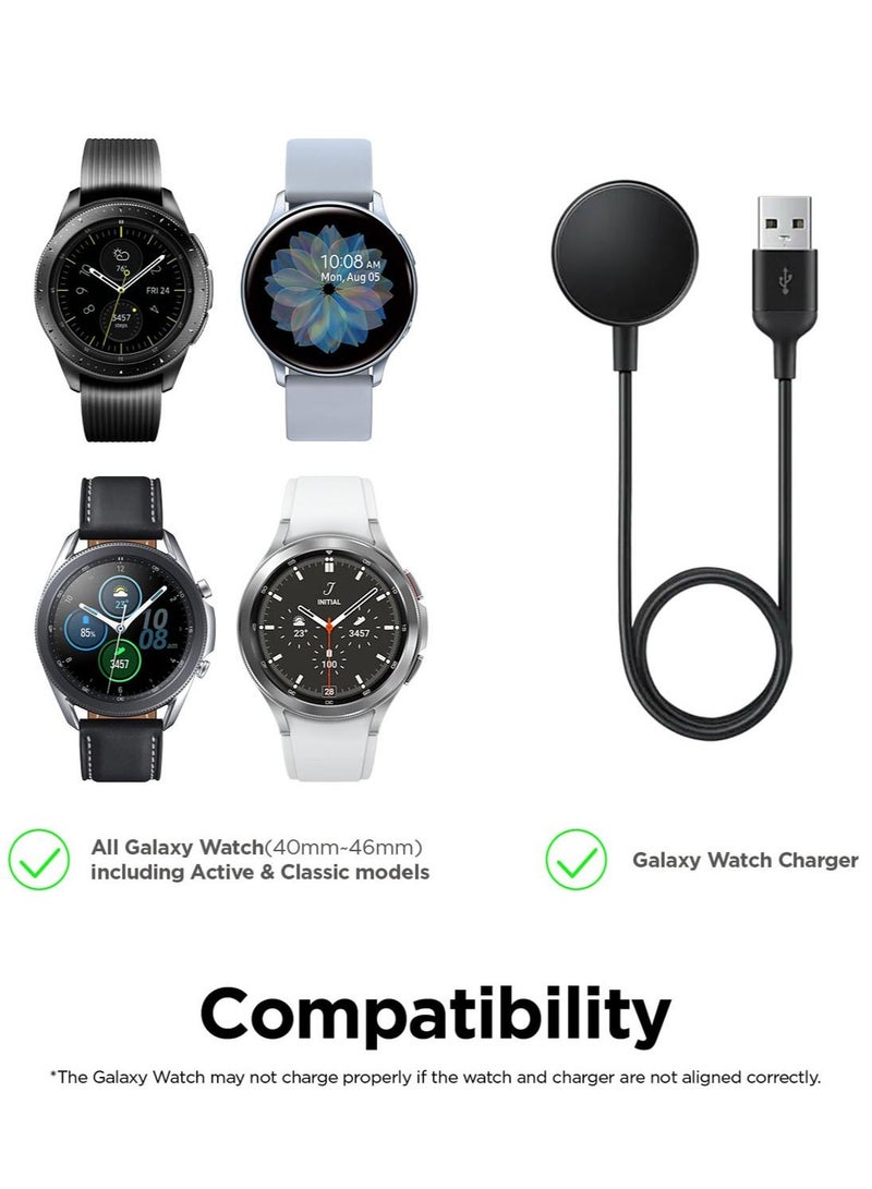 GW2 Charger Stand for Galaxy Watch 5 44mm / 40mm and 5 Pro 45mm - White