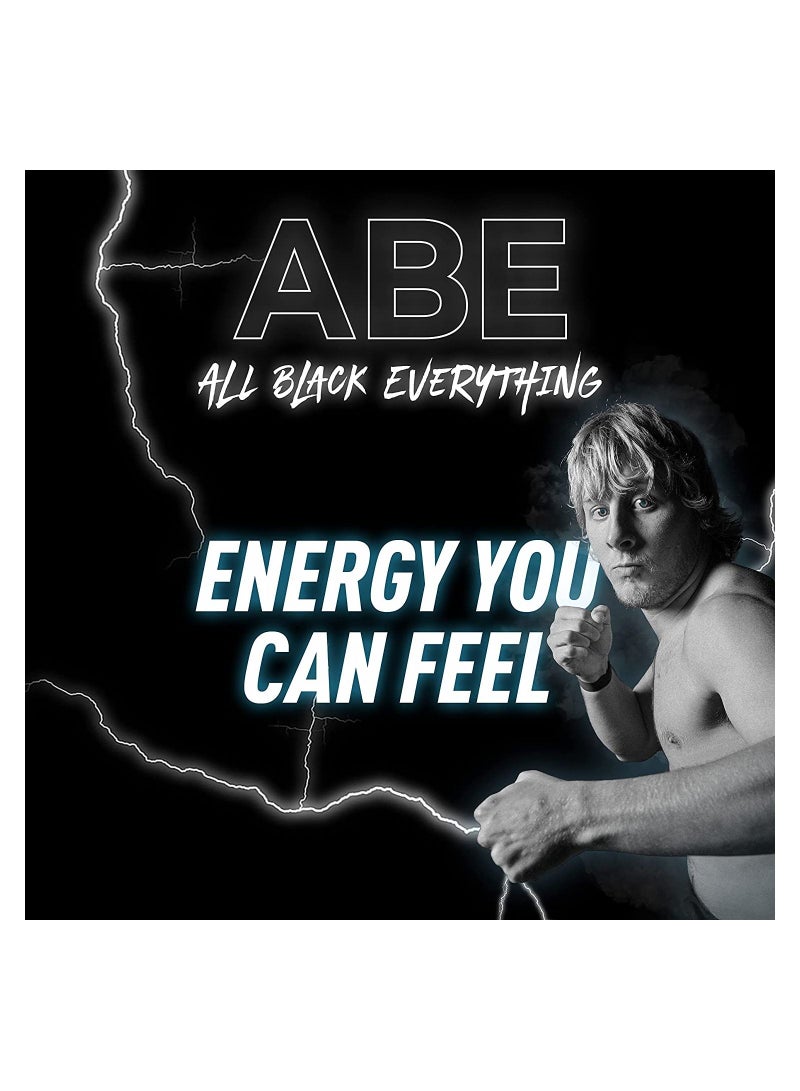 Abe All Black Everything Pre Workout Powder Energy,375G, 30 Servings- Sour Apple