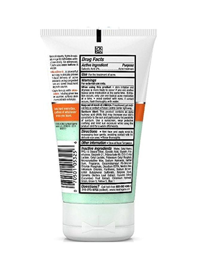 Pack Of 2 Oil-Free Acne Stress Control Power-Clear Scrub 2x125ml