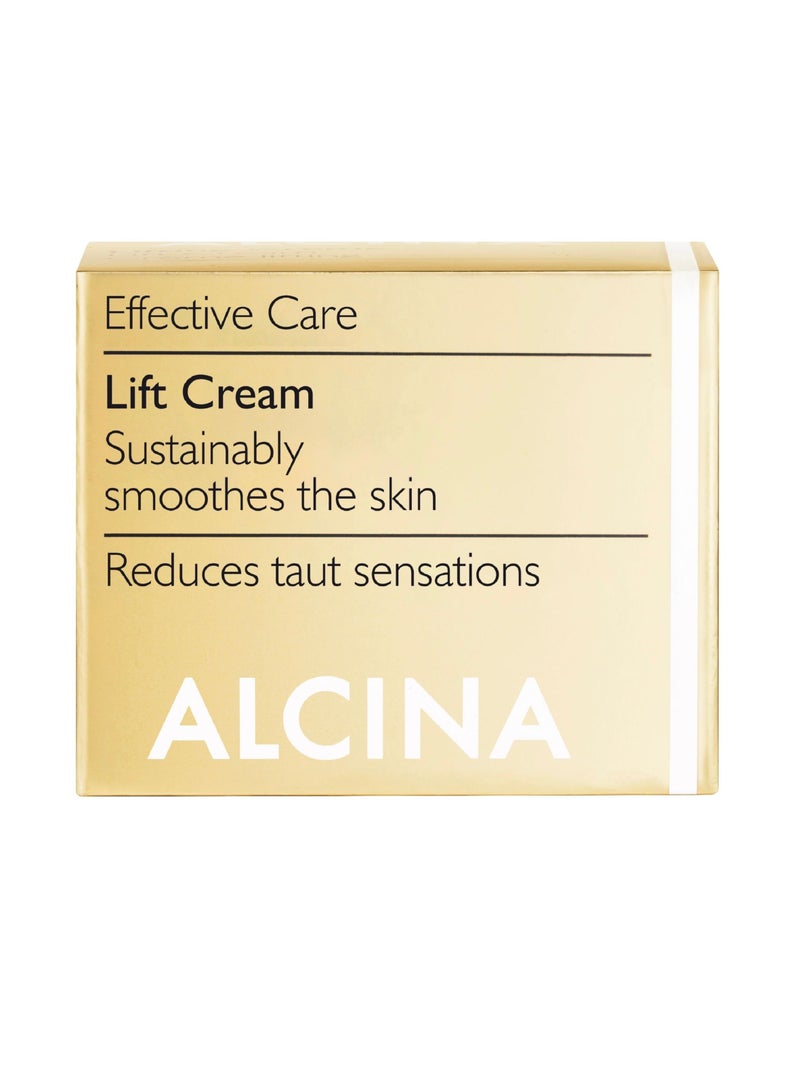 ALCINA Anti-Aging Lifting Face Cream for Dry and Dull Skin Reduces Taut Sensations and Mitigates Facial Lines and Small Wrinkles 50 ml Made in Germany