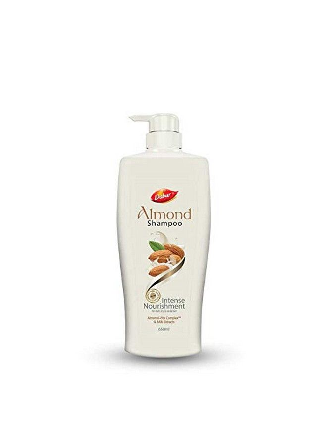 Almond Shampoo With Almondvita Complex & Milk Extracts For Dull Dry And Weak Hair 650 Ml