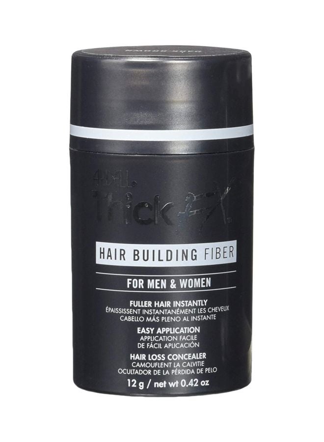 Thick FX Hair Building Fiber Dark Brown 12grams