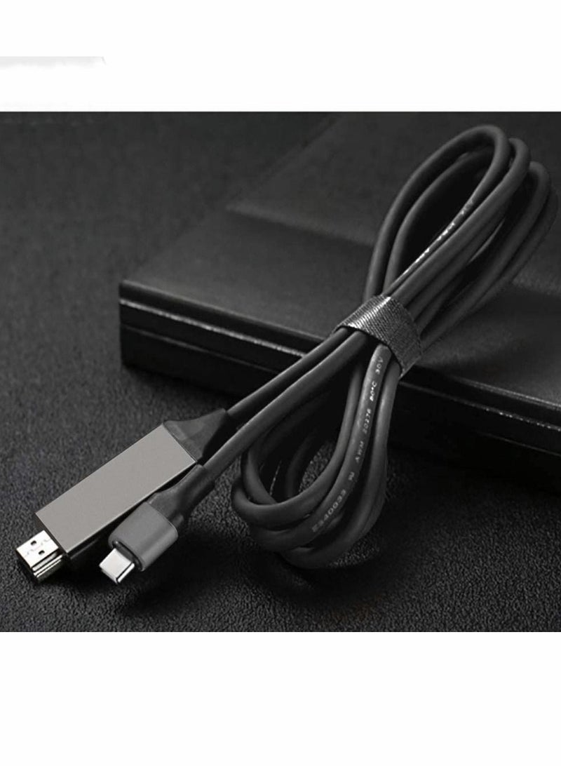 USB C to HDMI Cable, 4K@60Hz Type Cord 6ft