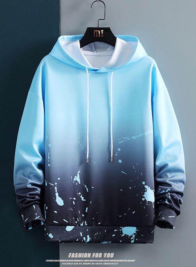 Men's Youth Thin Sweatshirt Korean Style Top Hoodie