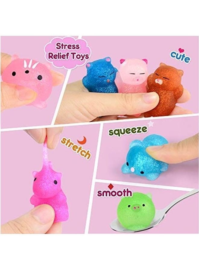 45-Piece Mocha Squishy Toys