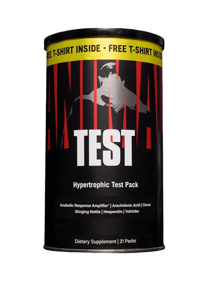 Animal Test Hypertronic Test Pack - 21 Packs