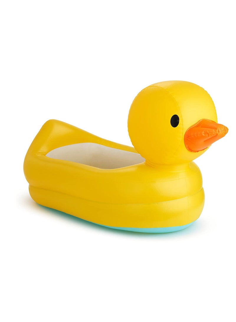 White Hot Inflatable Duck Tub 6 to 24 Months