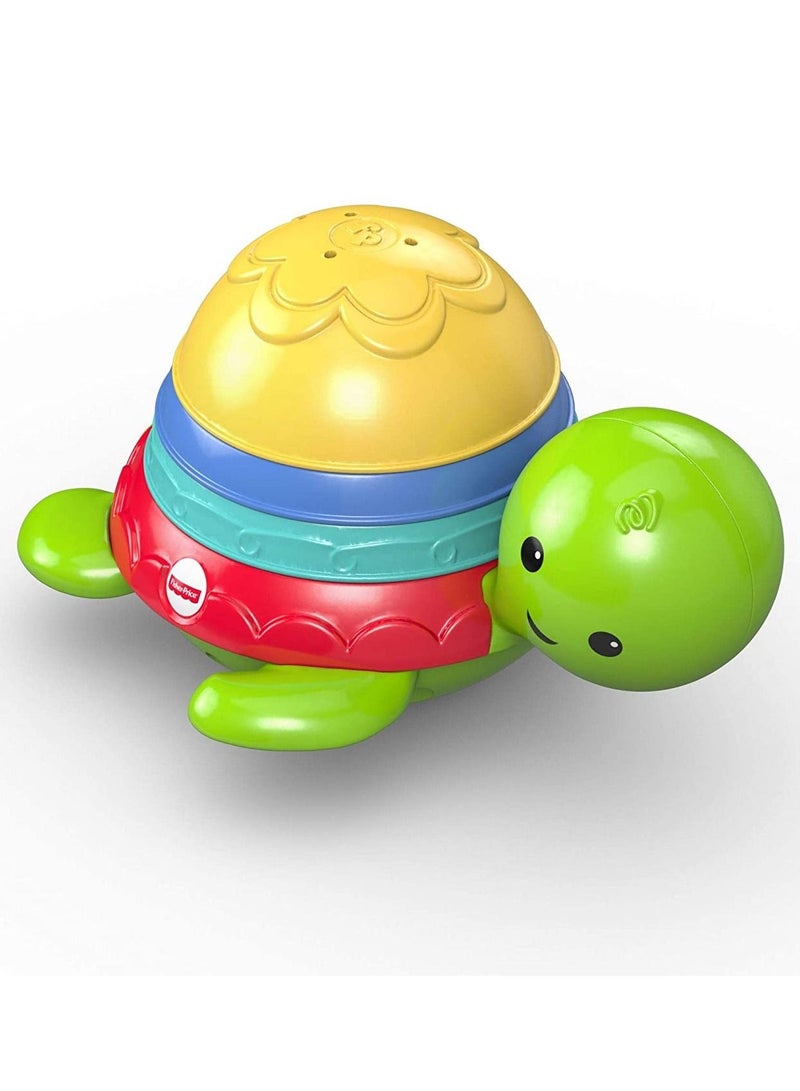 Stack And Strain Bath Turtle Toy 11x8x4.62inch