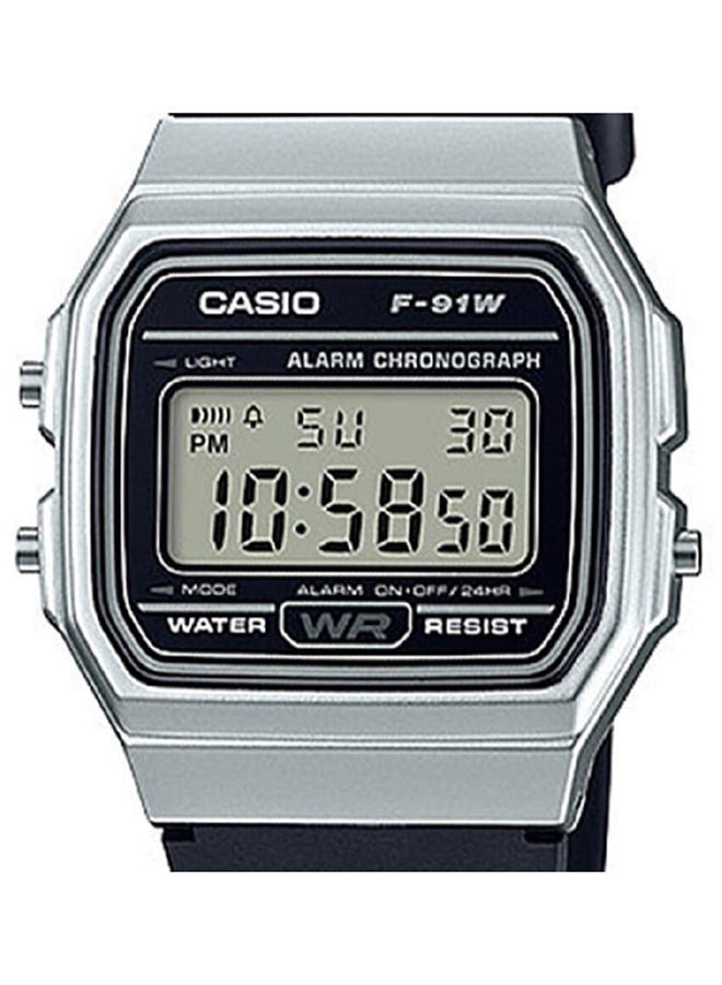 Resin Digital Wrist Watch F-91WM-7ADF