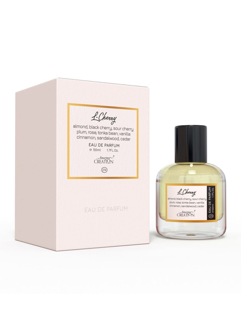 Amazing Creation L-Cherry EDP For Unisex 50ml