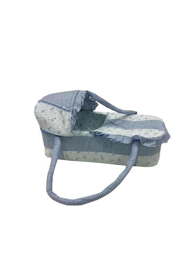 Printed Carry Cot With Shade