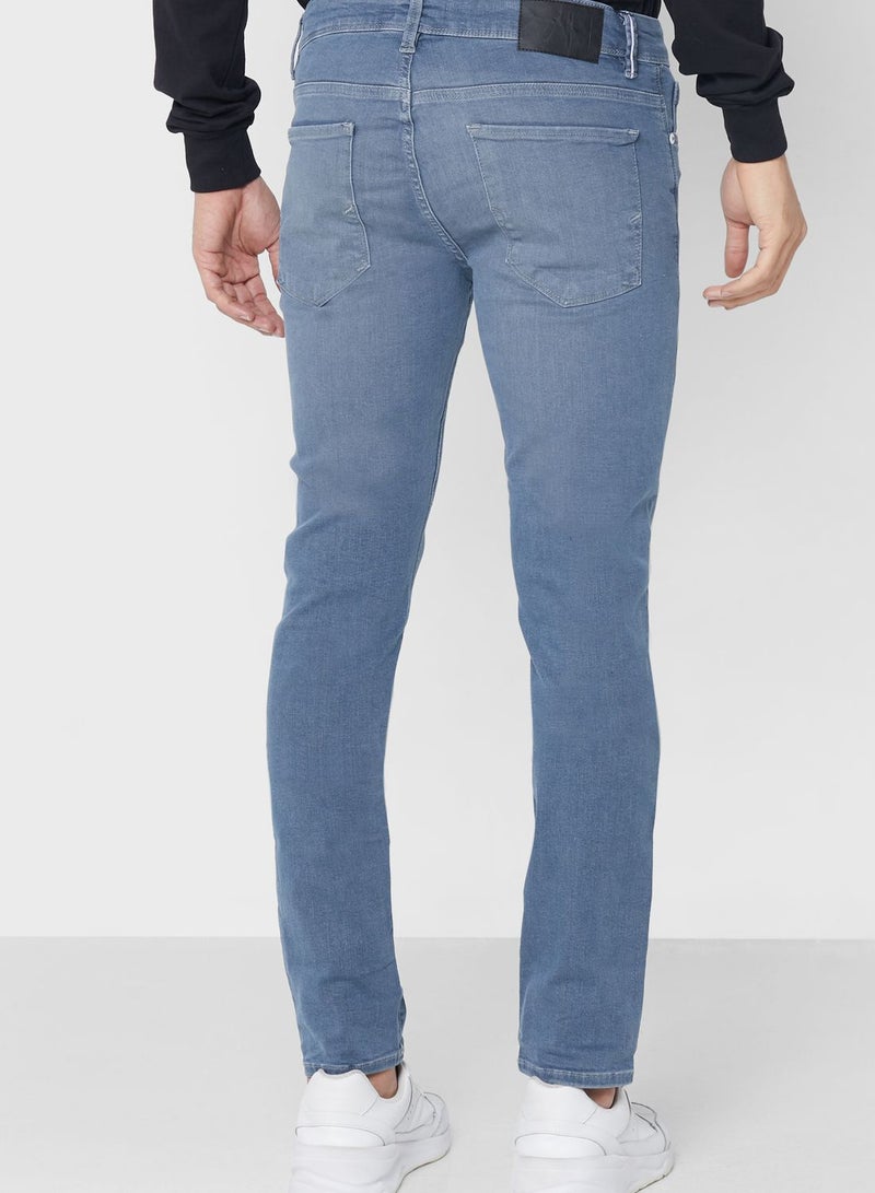 Slim Fit Jeans Blue