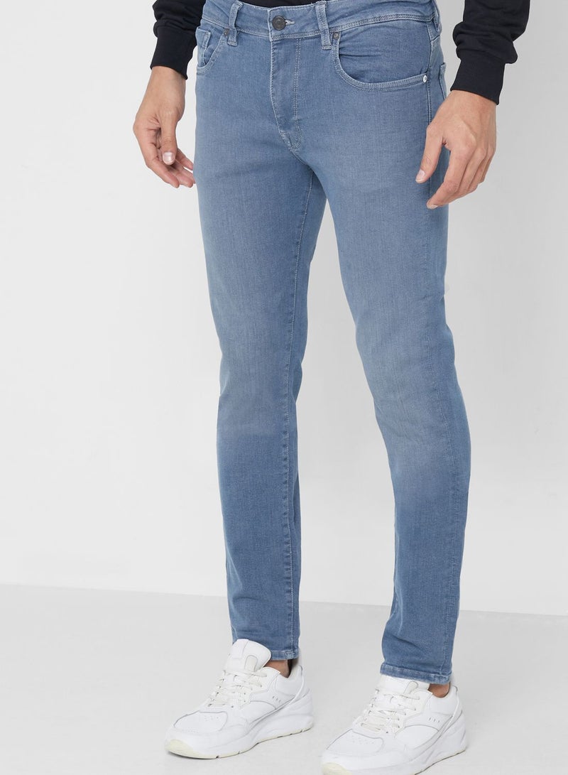 Slim Fit Jeans Blue
