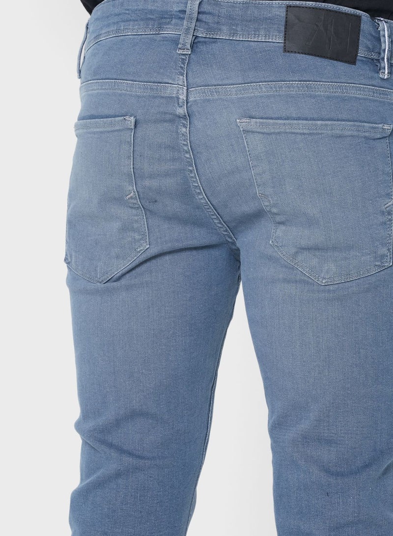 Slim Fit Jeans Blue