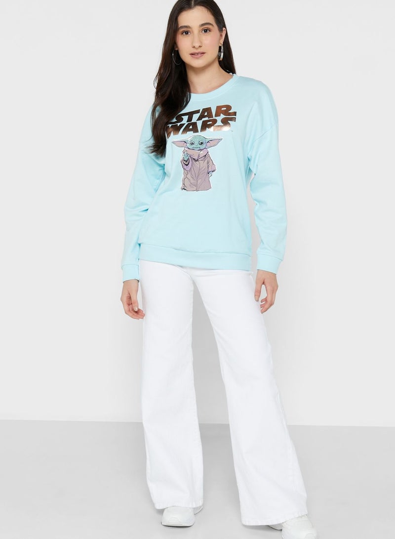 Star Wars Crew Neck Sweatshirt