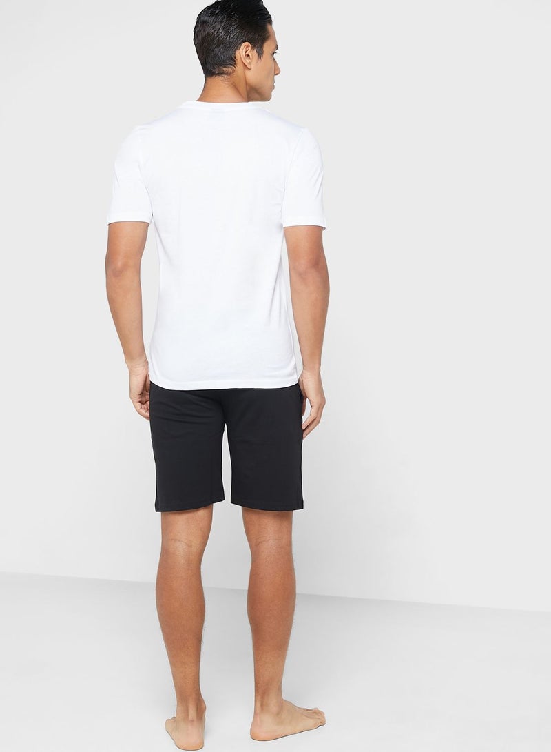 Pocket T Shirt Nightwear Set