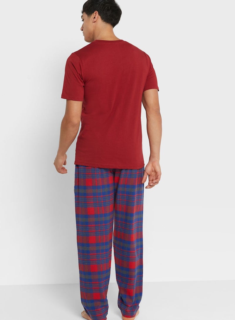 T Shirt And Pant Nightwear Set