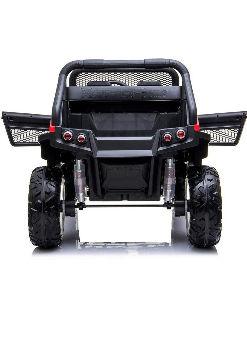 12V MERCEDES BENZ 2SEATER RIDEON - RED