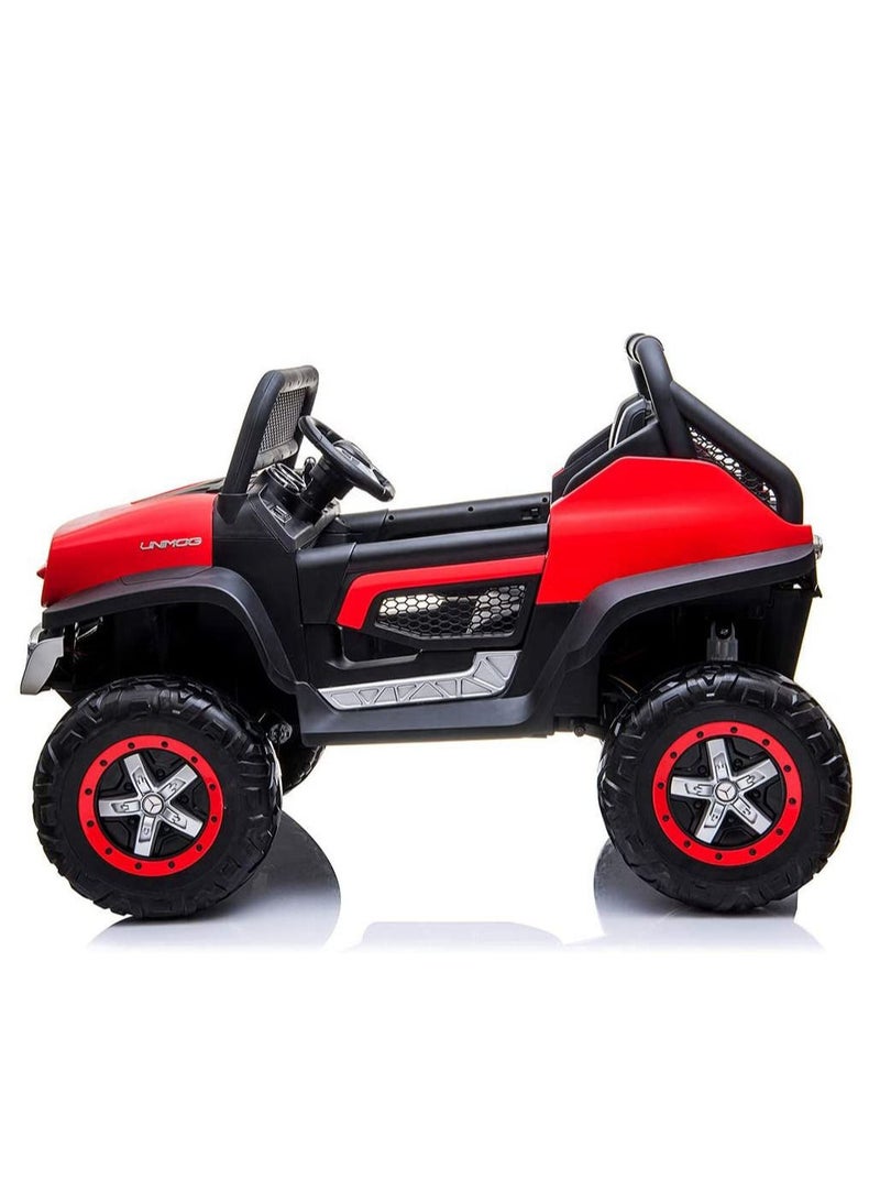 12V MERCEDES BENZ 2SEATER RIDEON - RED