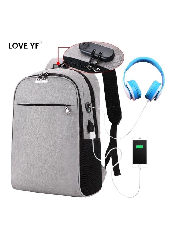 Multifunctional Backpack Grey/Black