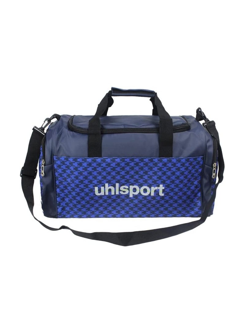 uhlsport Sports Handbag Easy for Carrying Shoulder Pads Two Zippered Pockets On Side U-Shaped Opening Big Main Compartment Waterproof