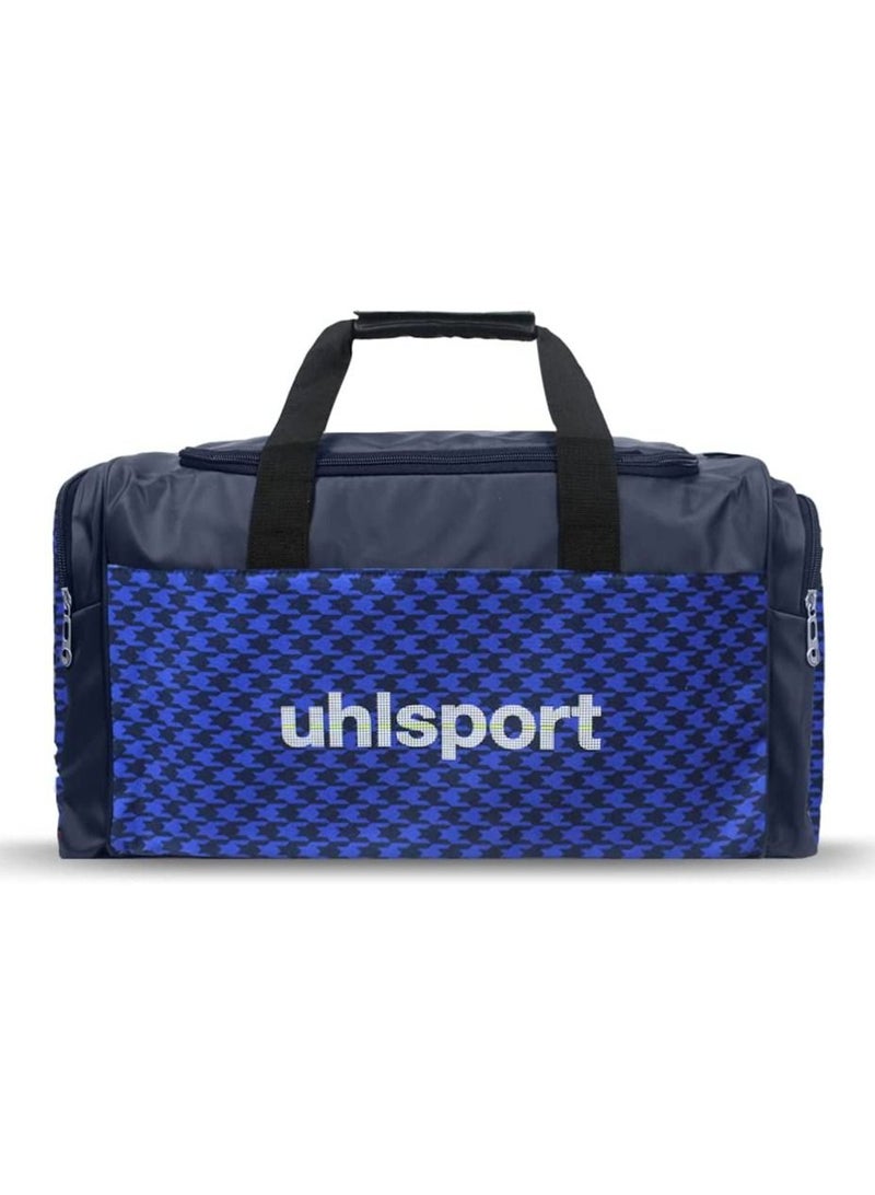 uhlsport Sports Handbag Easy for Carrying Shoulder Pads Two Zippered Pockets On Side U-Shaped Opening Big Main Compartment Waterproof