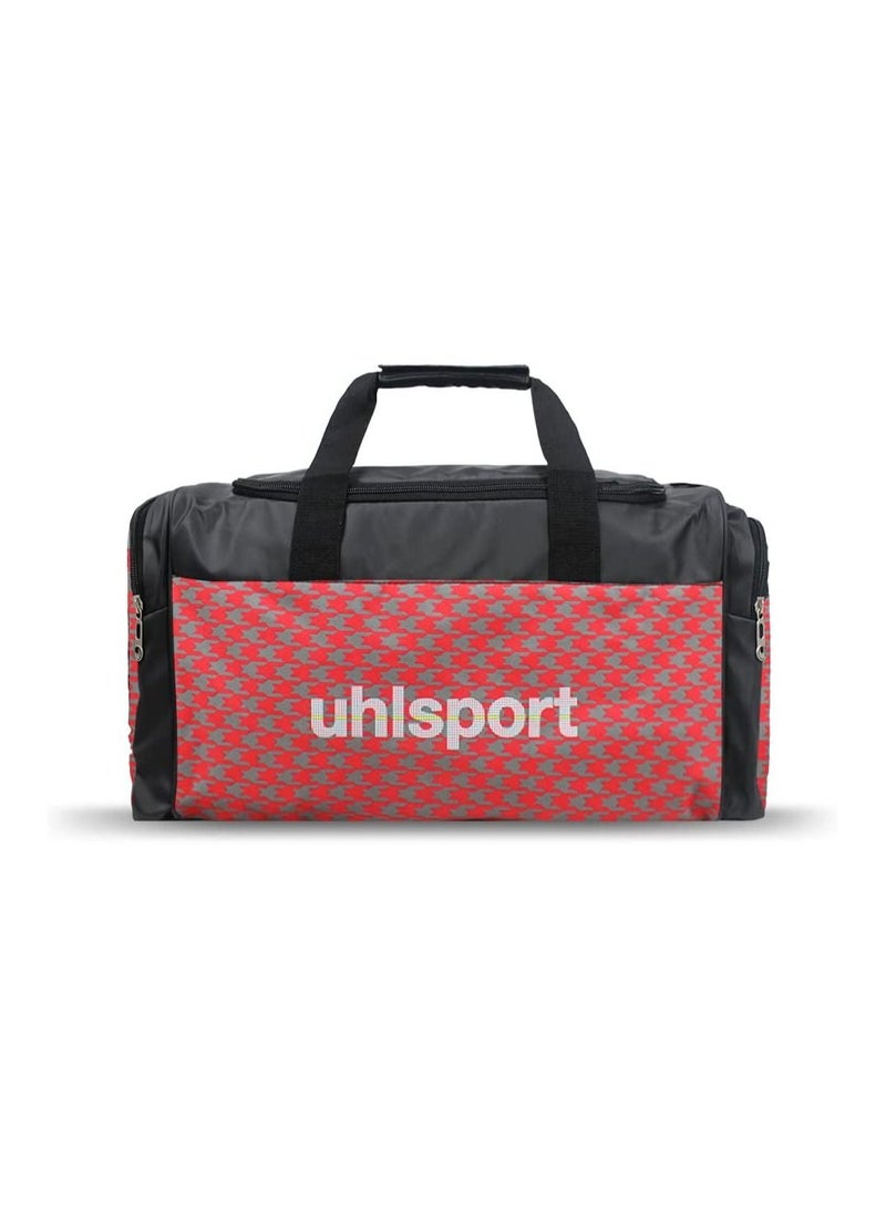 uhlsport Sports Handbags Easy for Carrying Shoulder Pads Two Zippered Pockets On Side U-Shaped Opening Big Main Compartment Waterproof