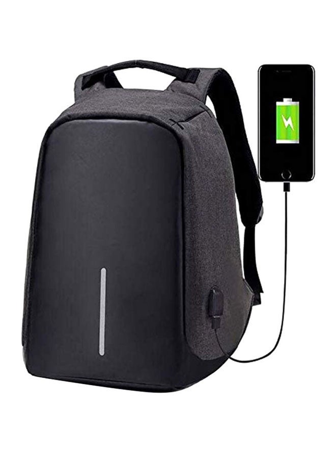 Canvas Backpack Black