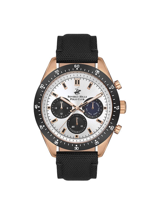 Men's Chronograph Round Shape Leather Wrist Watch BP3359X.431 - 46 mm
