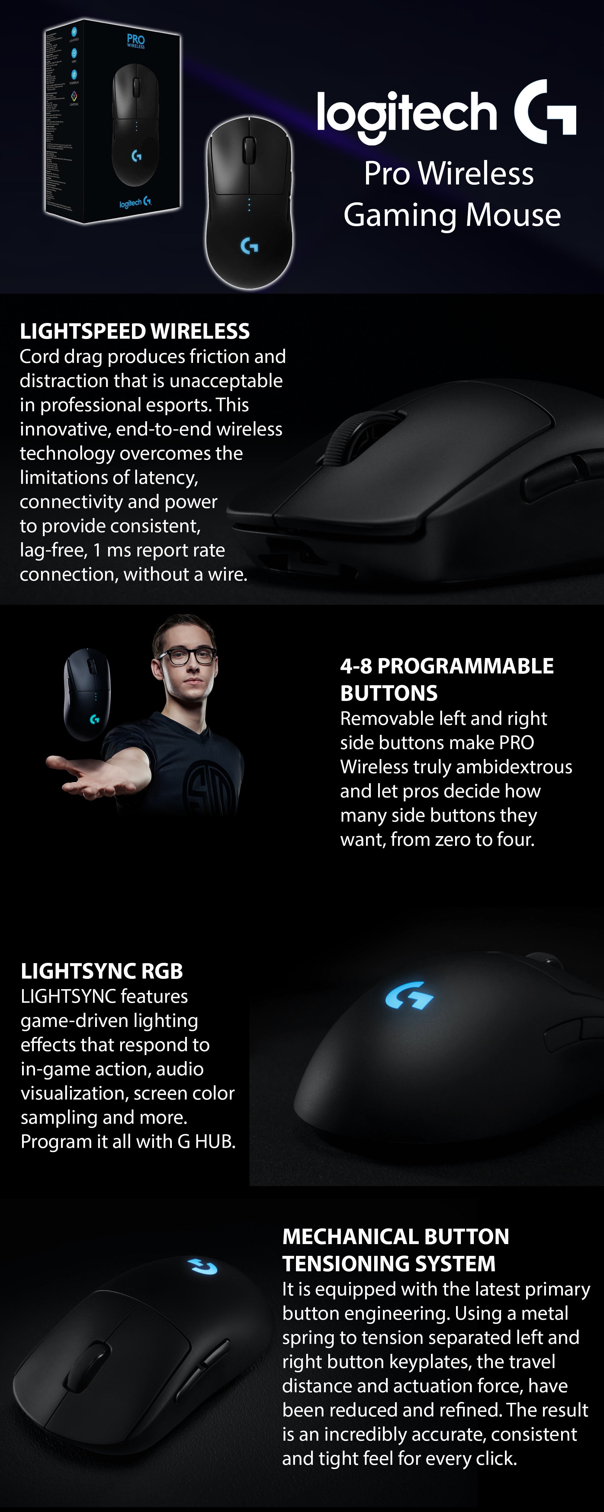 G Pro Wireless Gaming Mouse