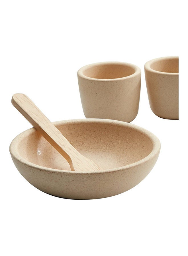 Wooden Tableware Set 16 x 16 x 18cm