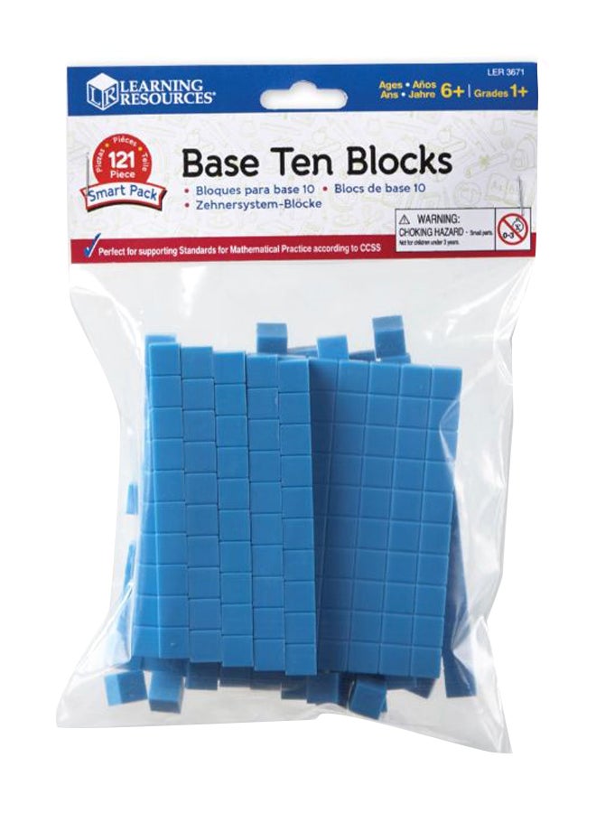 Early Childhood Math Skill Base Ten Block Toy