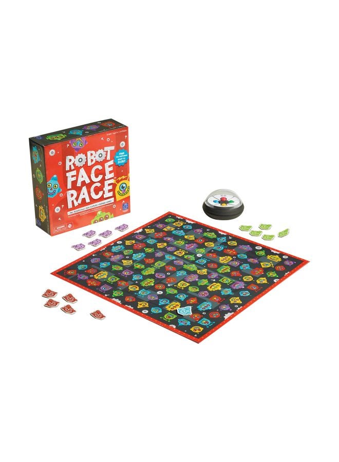 Robot Face Race Board Game EI-2889