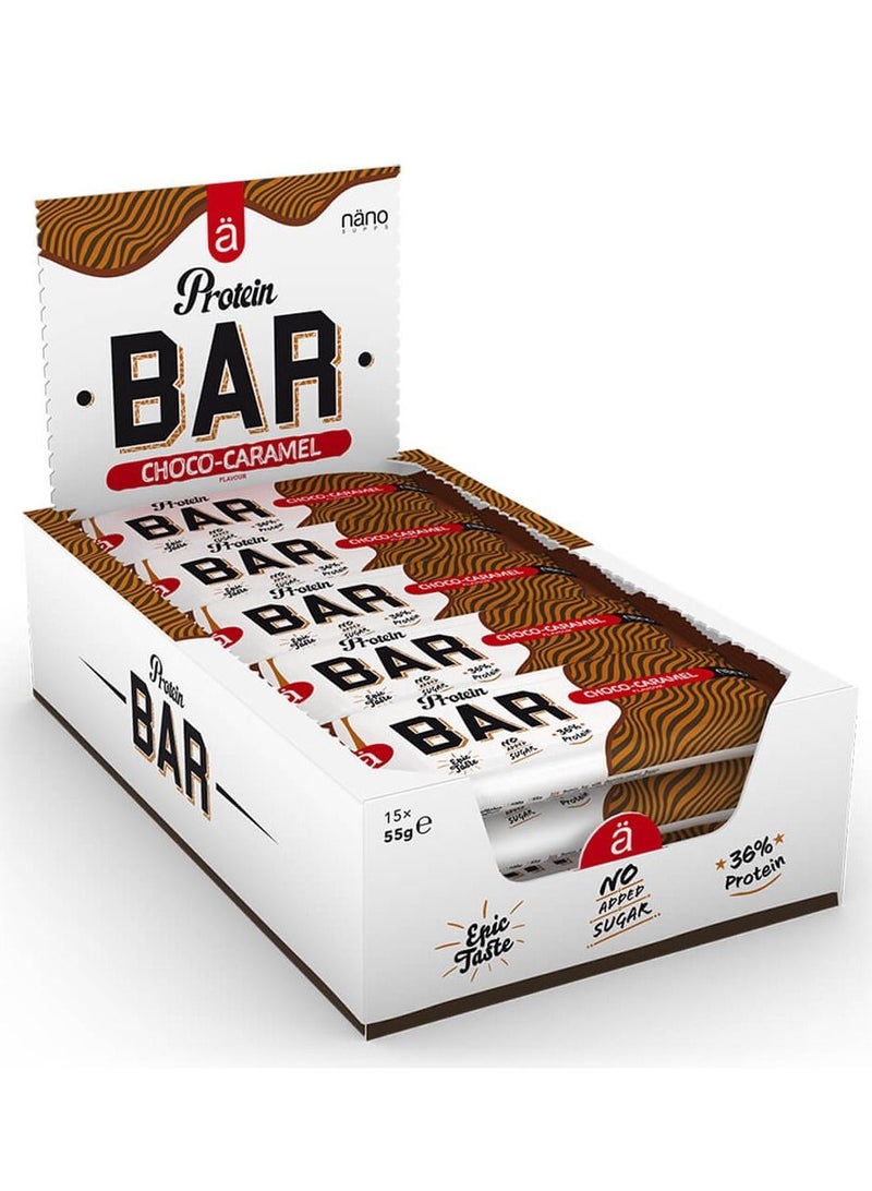 Protein Bar Choco-Caramel Flavor 15 x 55g