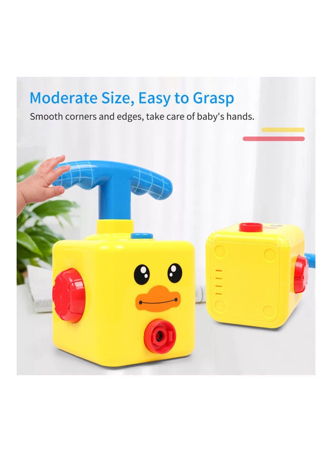 Air-Powered Vehicle Toy Yellow 22x16x0.5cm