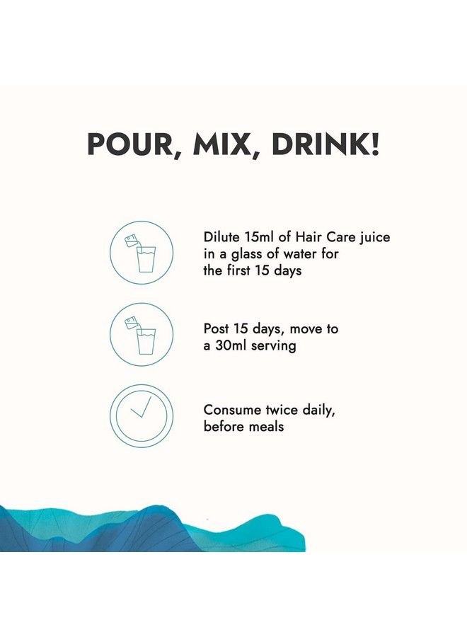 Hairfall Defense Combo ; Hair Care Juice & Tulsi Anti Hairfall Oil