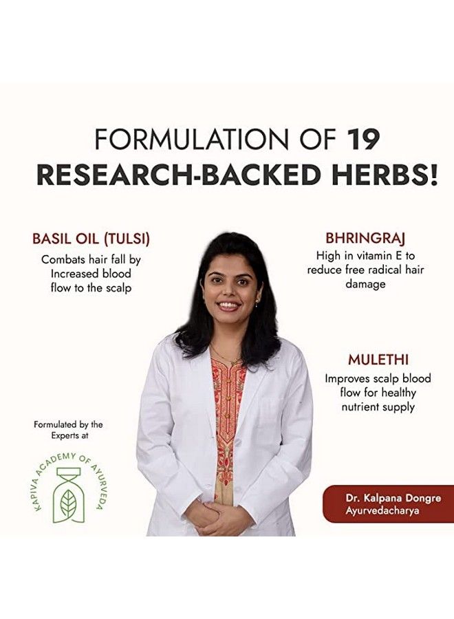 Hairfall Defense Combo ; Hair Care Juice & Tulsi Anti Hairfall Oil