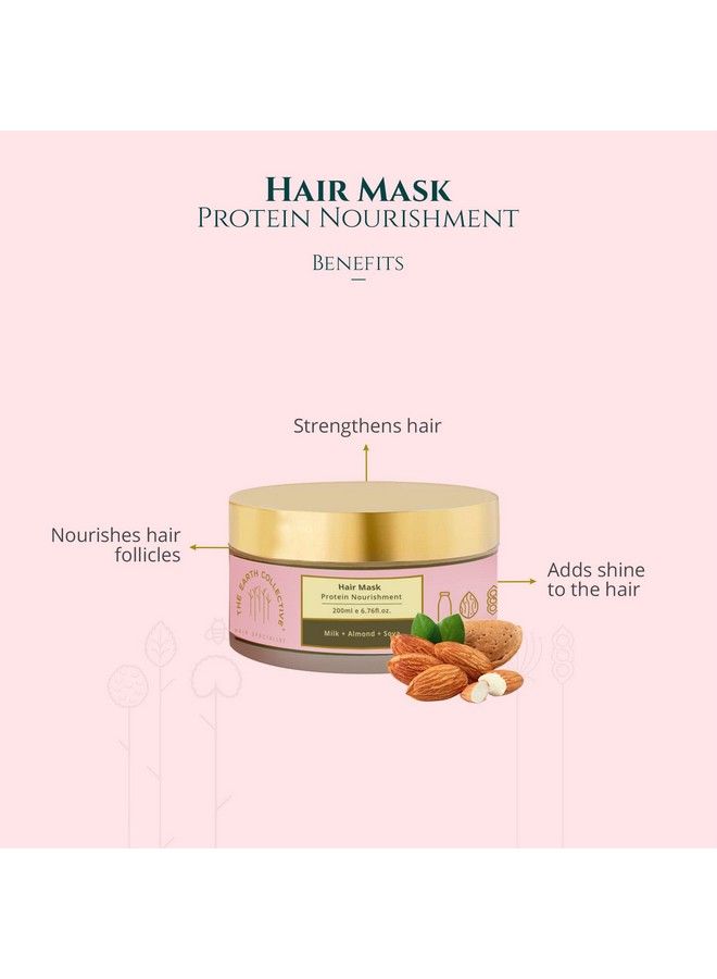 Protein Nourishment Hair Mask Improves Hair Texture Softens Hair Deepconditioning Maintains Colourtreated Hair (200 Ml)
