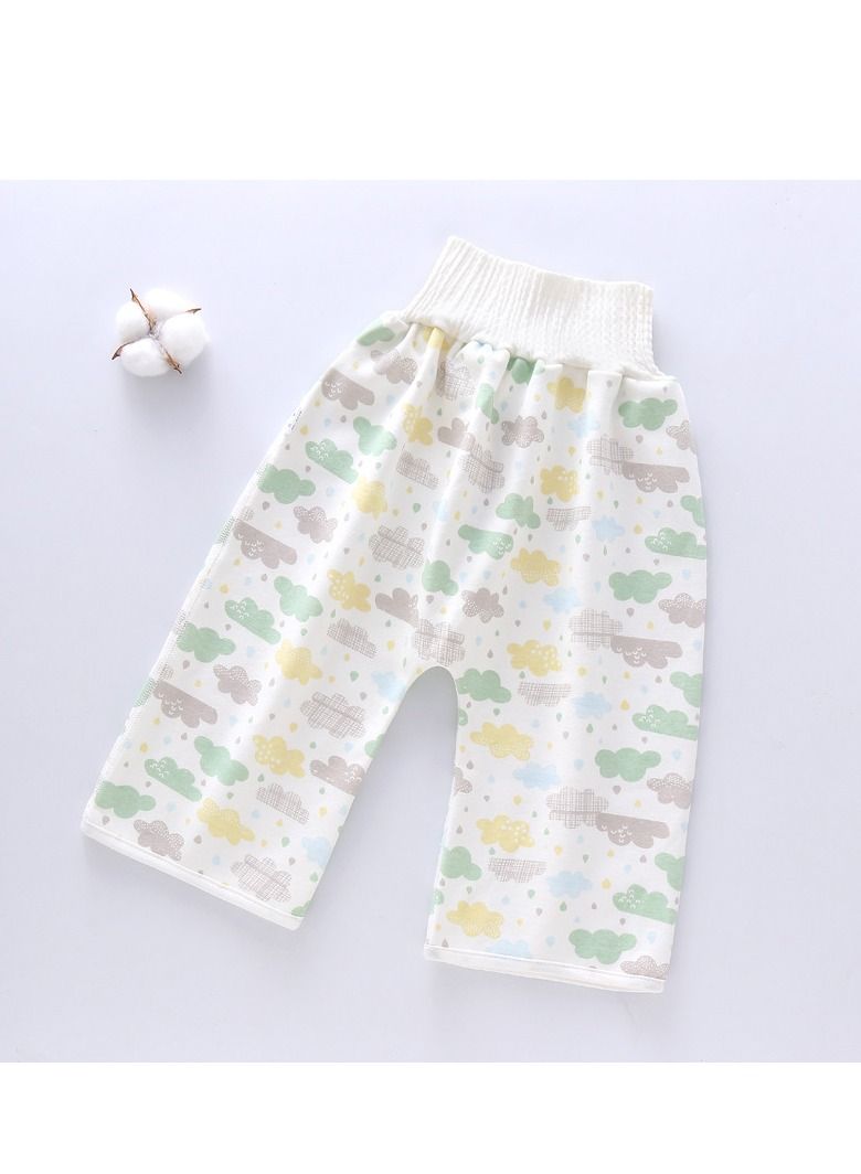 1Pcs Cotton Baby Pants Waterproof Underwear For Pee Nappy Diaper Pants Potty Training