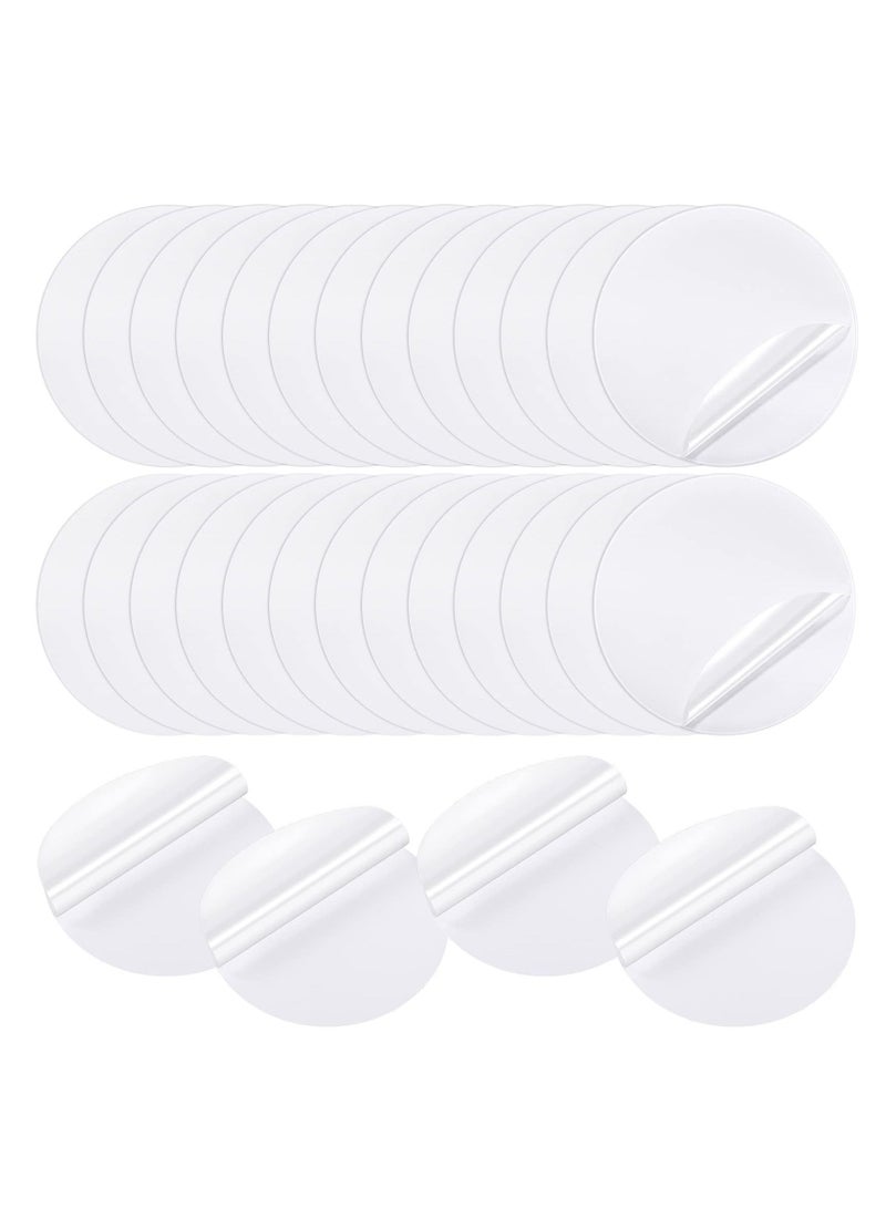 Inflatable Pontoon Boat Liner Patches For Swimming Laps Self-Adhesive Pool Repair Patch Kit Suitable for Various Above-Ground Products (30 Pieces, 6 X Cm)
