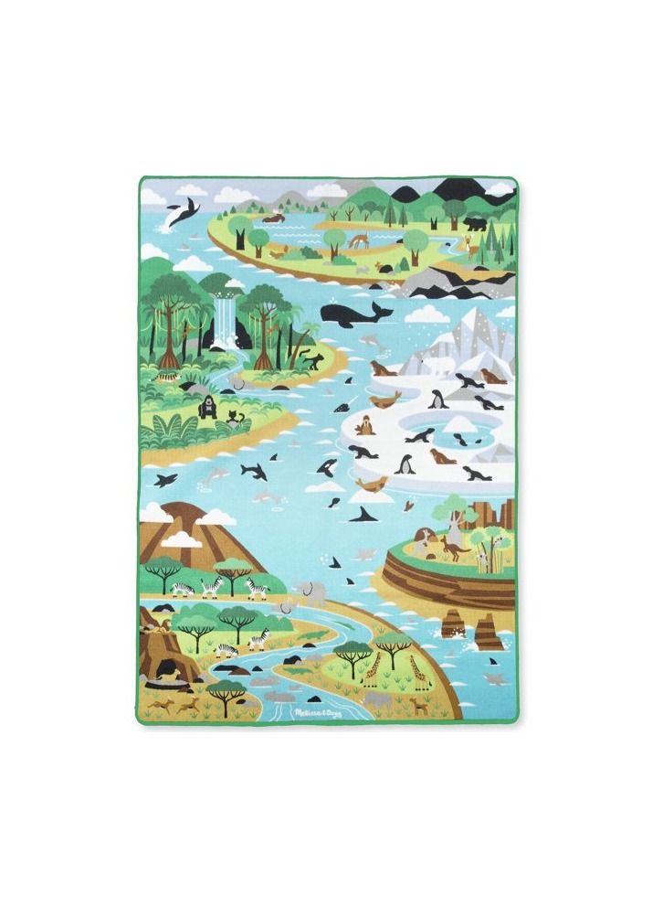 Melissa & Doug Jumbo Habitats Activity Rug