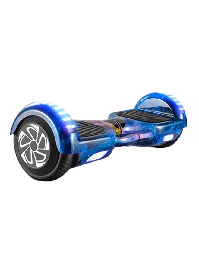 Electric Hoverboard With Bluetooth And Light Blue 58x17x17cm