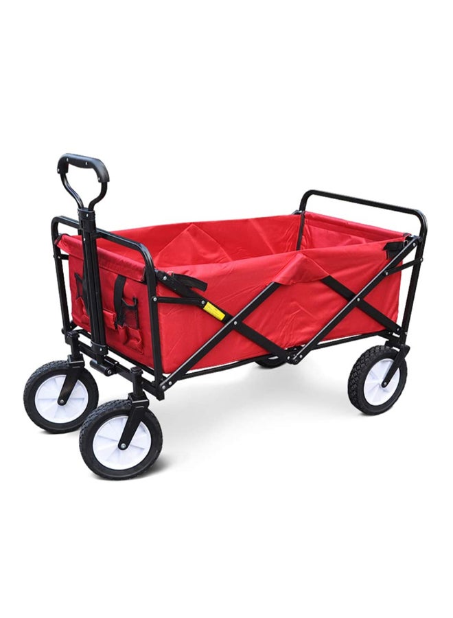 Foldable Toys Storage Durable Lightweight Fabric Cart With Heavy Duty Frame ‎‎50x100x100cm