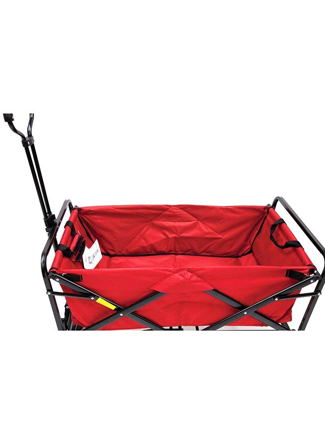 Foldable Toys Storage Durable Lightweight Fabric Cart With Heavy Duty Frame ‎‎50x100x100cm
