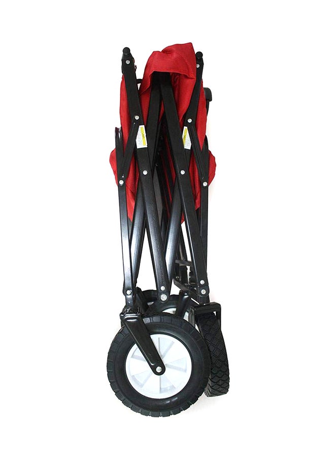 Foldable Toys Storage Durable Lightweight Fabric Cart With Heavy Duty Frame ‎‎50x100x100cm