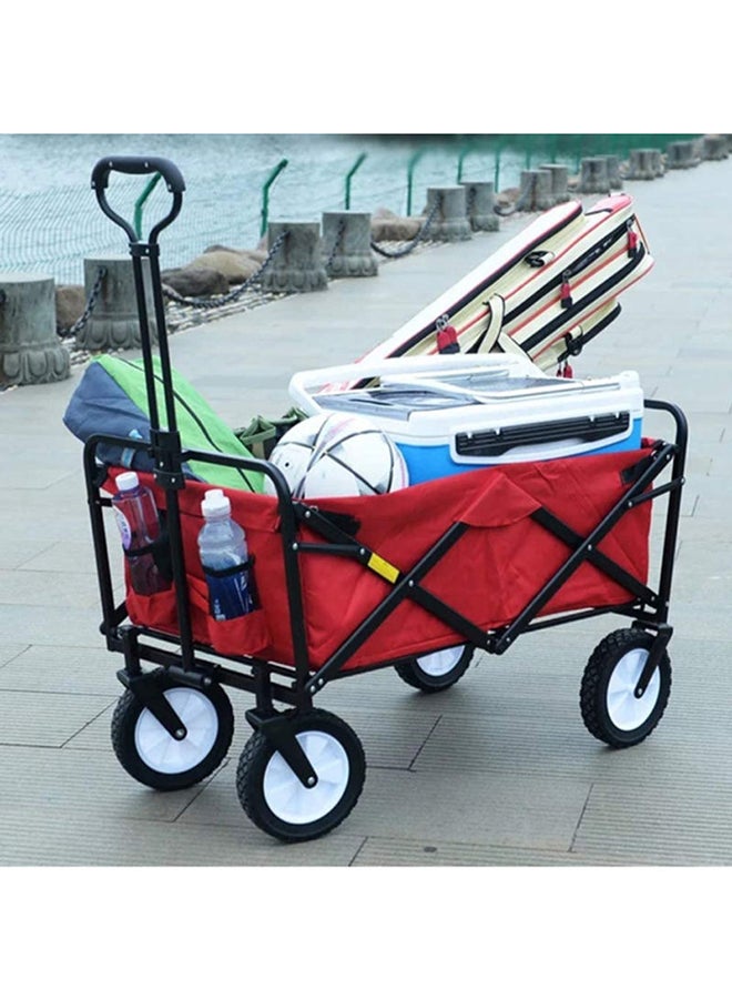 Foldable Toys Storage Durable Lightweight Fabric Cart With Heavy Duty Frame ‎‎50x100x100cm