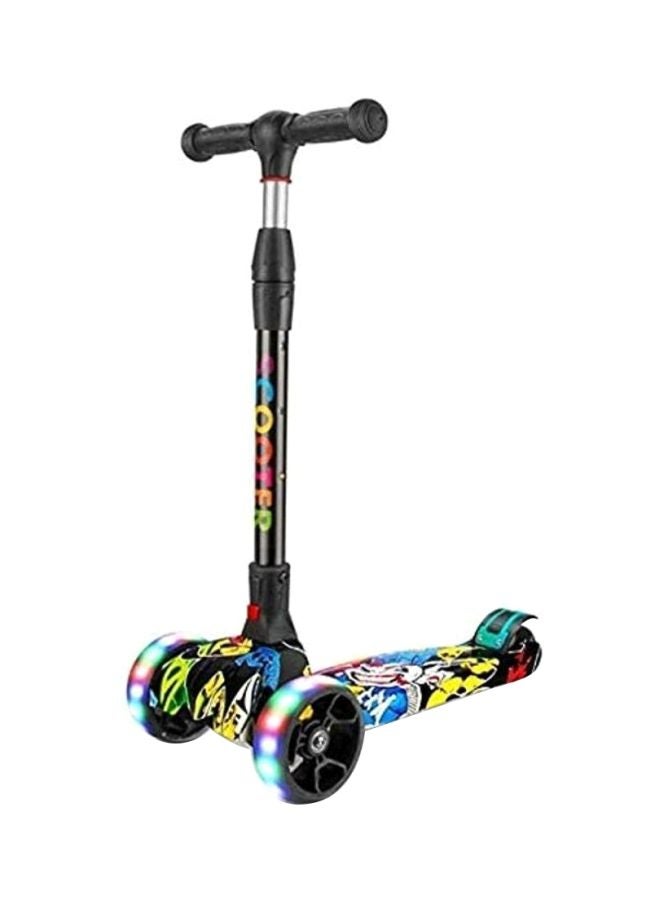 3-Wheeler Adjustable Kick Scooter 59.5x20x14.5cm